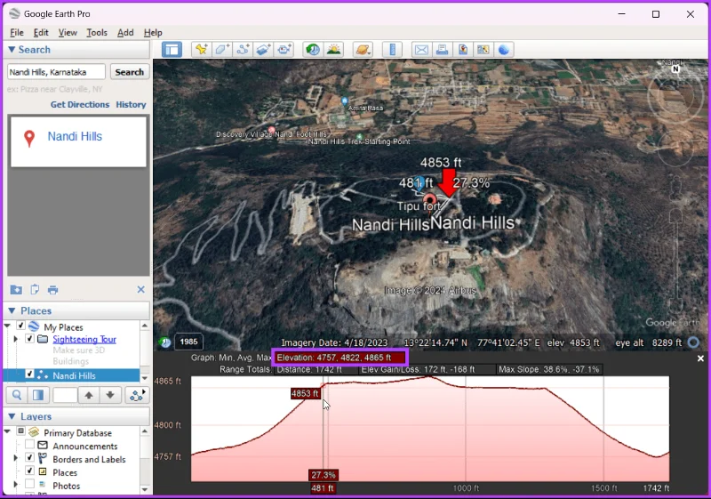 Come trovare l'altitudine su Google Maps su desktop e dispositivi mobili