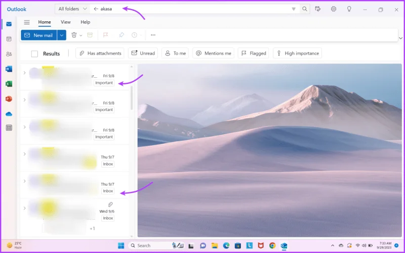 Come trovare la cartella in cui si trova un'e-mail in Outlook