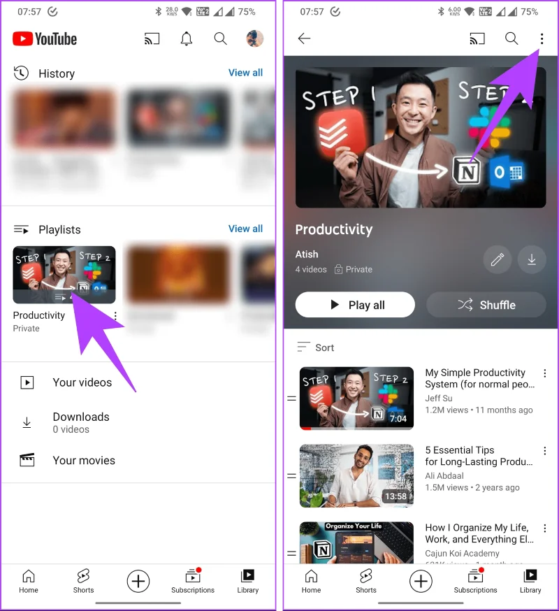 Come eliminare la playlist di YouTube su desktop o dispositivo mobile