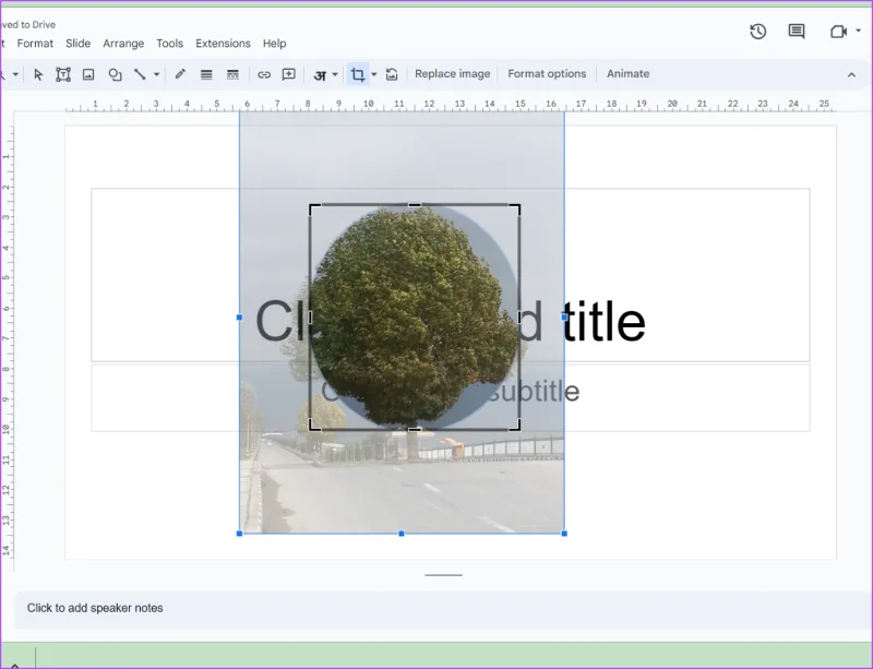 Come rendere circolari le immagini in Presentazioni Google