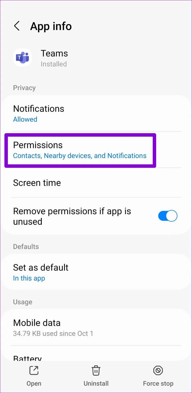 6 manieren om de Microsoft Teams-app te repareren die niet werkt op Android
