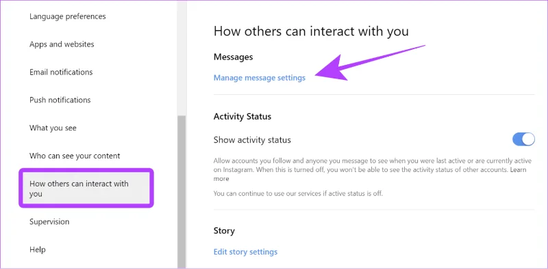 Pouvez-vous envoyer un message à un compte privé sur Instagram