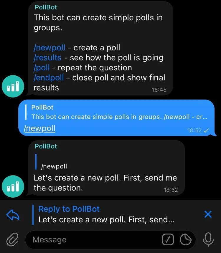 Come creare un sondaggio in Telegram su desktop e dispositivi mobili