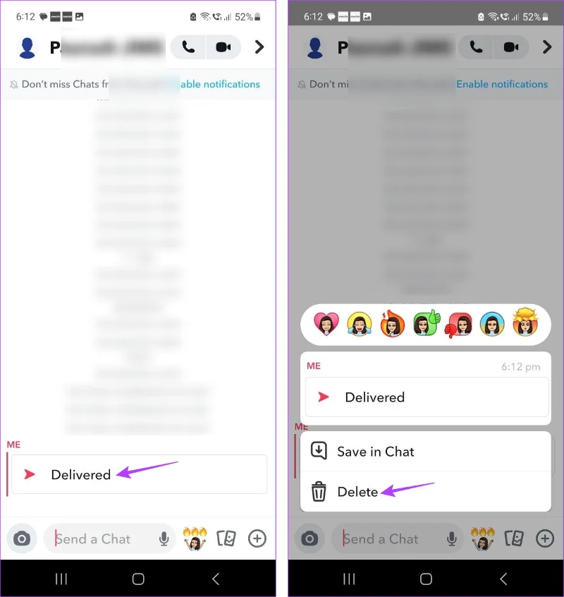 Kun je snaps op Snapchat ongedaan maken of verwijderen?
