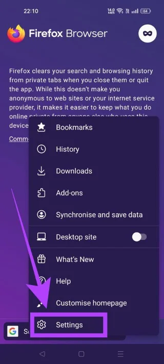 Schermafbeeldingen maken in de incognitomodus op Android