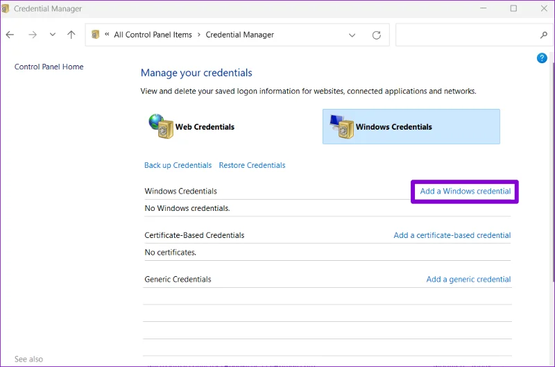 Cómo acceder y utilizar el Administrador de credenciales en Windows 10 y Windows 11