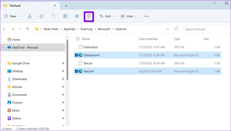 I 6 modi principali per correggere l'errore Impossibile aprire il set di cartelle in Outlook per Windows