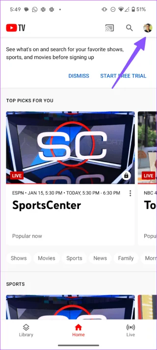 Top 10 manieren om YouTube TV te repareren werkt niet op iPhone en Android