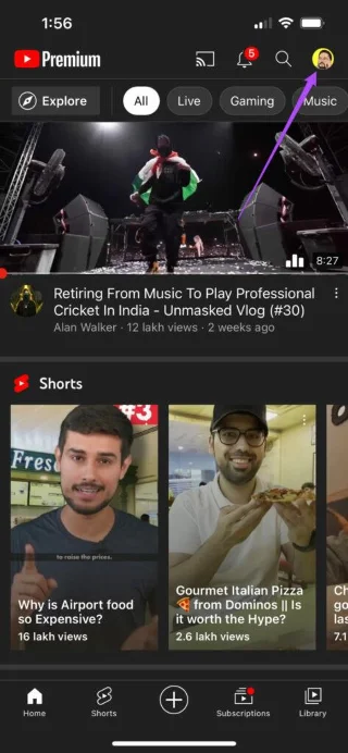 4 beste oplossingen voor 'Toevoegen aan wachtrij' werkt niet op YouTube op iPhone en Android