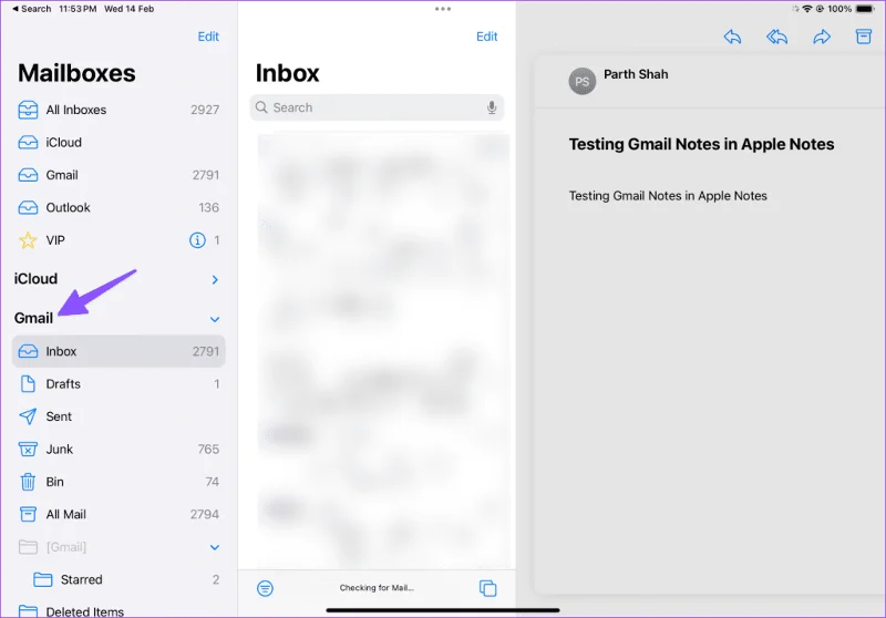 Comment configurer Gmail sur iPad