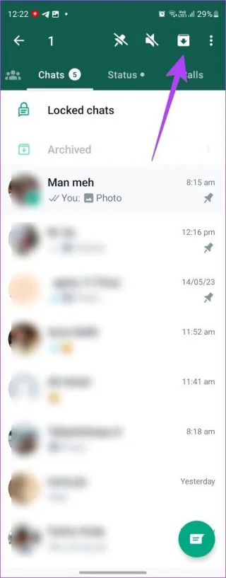 5 วิธีในการซ่อนการแชท WhatsApp