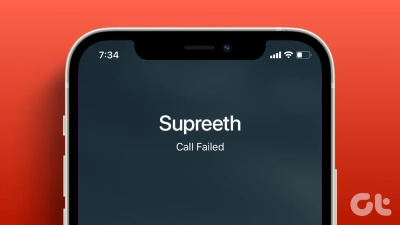 Top 13 manieren om de fout Oproep mislukt op de iPhone op te lossen