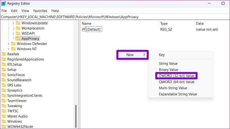 5 formas de corregir la opción de permisos de aplicaciones en segundo plano que falta en Windows 11
