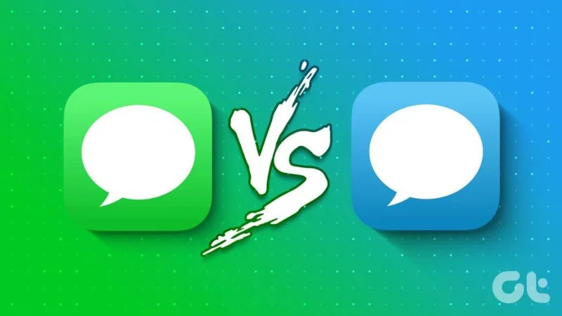 IMessage와 문자 메시지: 차이점은 무엇입니까?