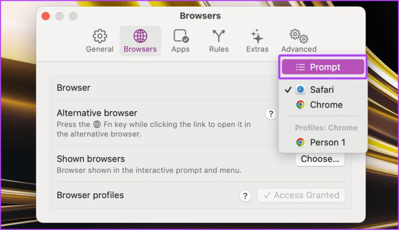 3 modi per impedire al Mac di aprire collegamenti in Safari