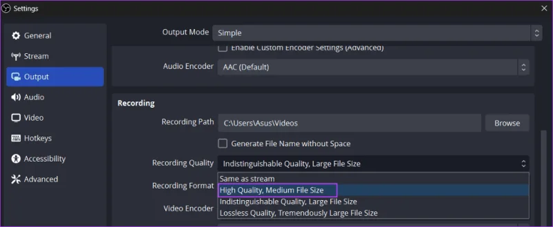 Comment enregistrer des vidéos de gameplay de haute qualité à l'aide d'OBS Studio