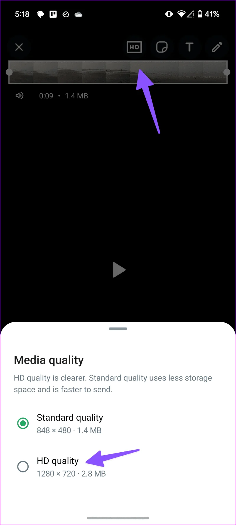 Top 3 manieren om video's van hoge kwaliteit te verzenden op WhatsApp op iPhone en Android