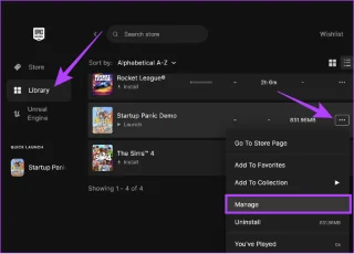 Comment changer lemplacement dinstallation dEpic Games sous Windows
