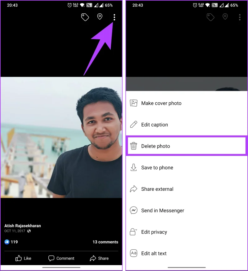 Comment changer la photo de profil sur Facebook sans que personne ne le sache