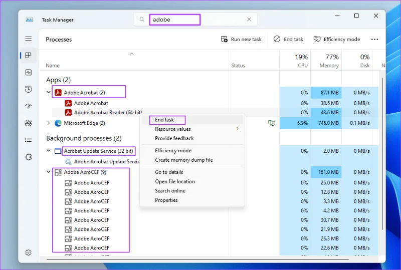 Cinco formas de solucionar el problema de que Adobe Acrobat Reader DC no se abre en Windows 11/10