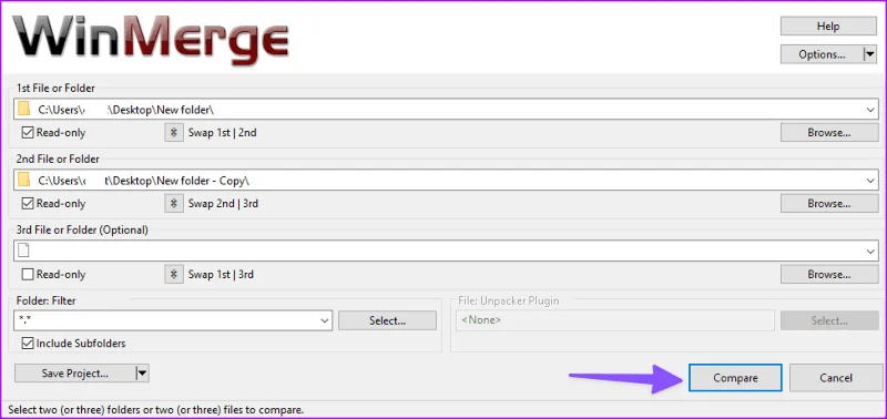 4 mejores formas de comparar archivos en dos carpetas en Windows 11
