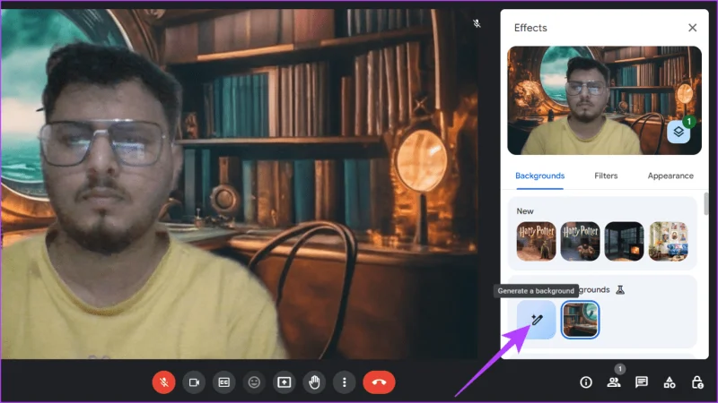 Hoe u Google Meet-achtergrond kunt genereren met Gemini AI