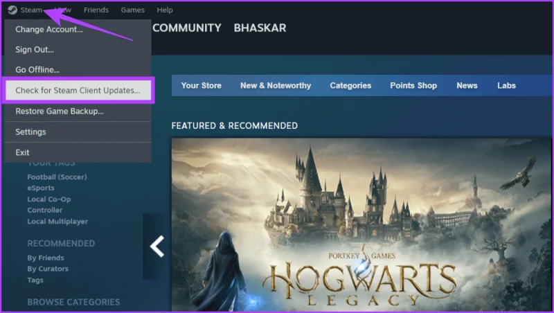 Diez formas de arreglar Steam Family Sharing que no funciona en Windows 11