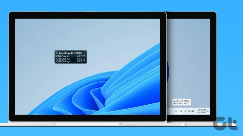 Cómo mostrar la temperatura de la CPU en Windows