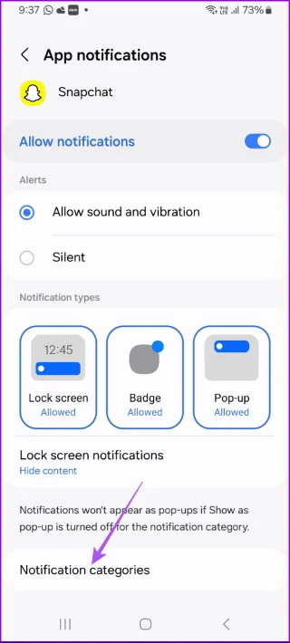 Come modificare il suono delle notifiche di Snapchat