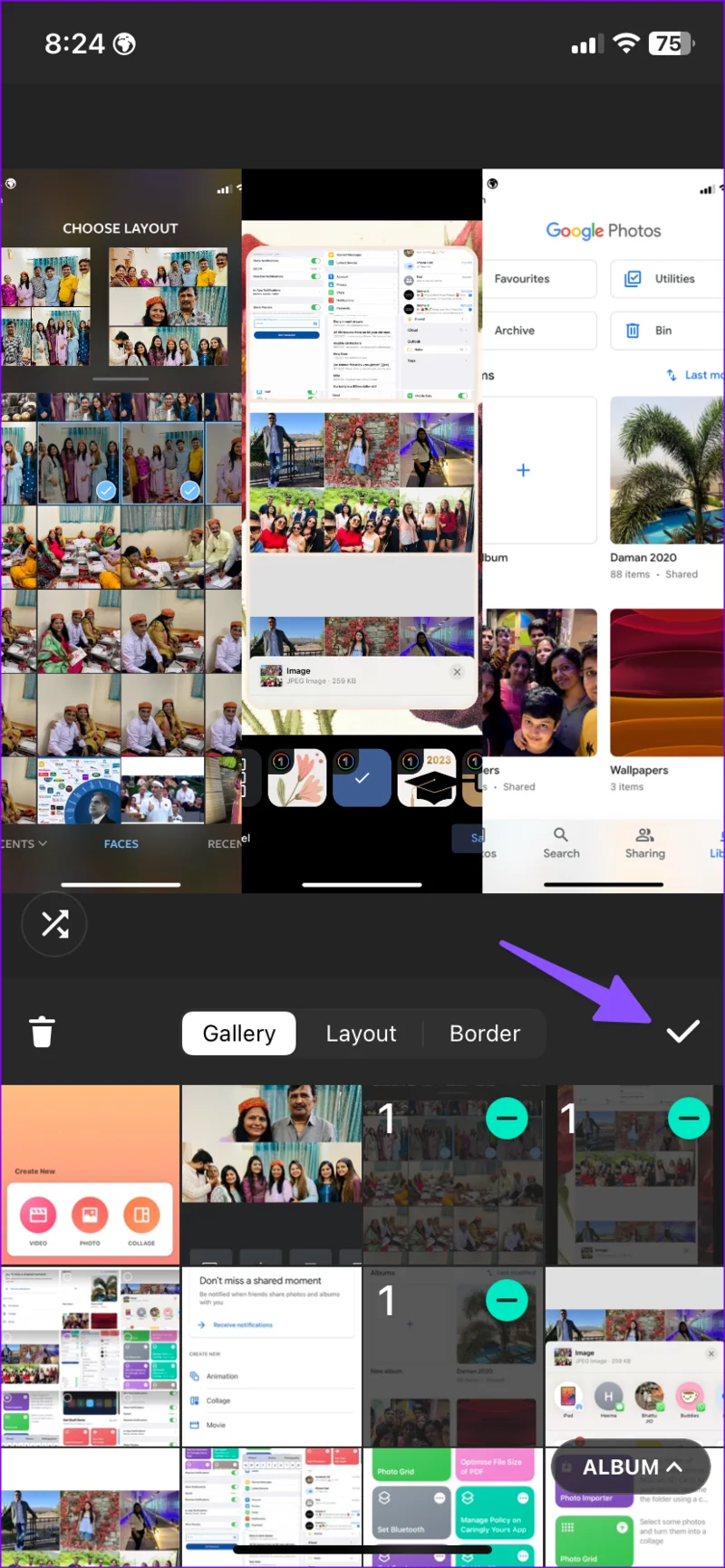 Top 5 manieren om een ​​collage op de iPhone te maken