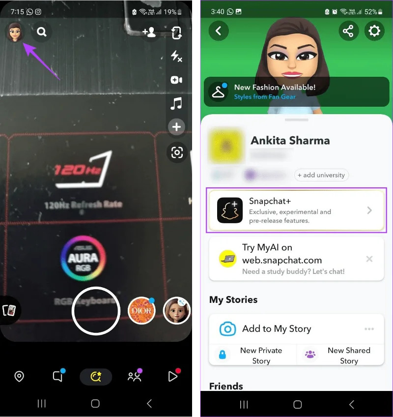 8 manieren om Snapchat te repareren Mijn AI werkt niet of wordt niet weergegeven op de mobiele app