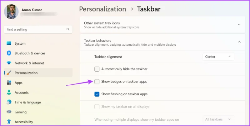 Las 6 formas principales de arreglar la barra de tareas oculta automáticamente que no funciona en Windows 11