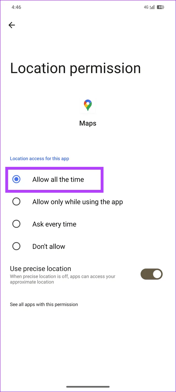 Comment réparer le partage de position qui ne se met pas à jour dans Google Maps sur le téléphone
