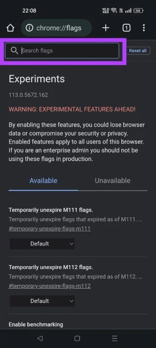 Schermafbeeldingen maken in de incognitomodus op Android