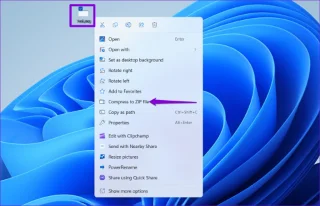 Las 7 soluciones principales para la opción Comprimir en archivo ZIP que no funciona en Windows 11