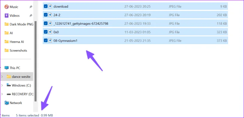 Cómo imprimir varios archivos en Windows 11
