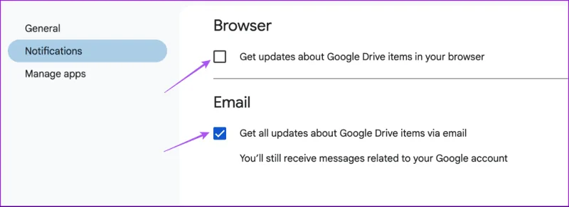 6 meilleurs correctifs pour les notifications Google Drive ne fonctionnant pas sur mobile et ordinateur de bureau