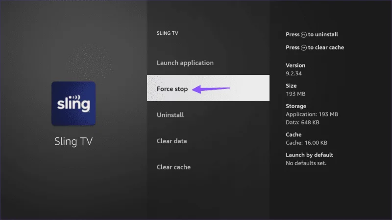 I 10 modi migliori per risolvere il problema con Sling TV che non funziona su Fire TV Stick