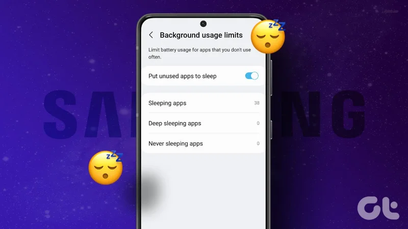 Comment gérer les applications en veille sur le téléphone Samsung Galaxy
