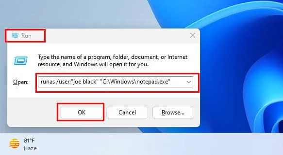Windows：启用“以不同用户身份运行”：5种最佳方法