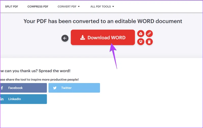 Jak przekonwertować Formularze Google na format PDF, Dokumenty Google lub Word