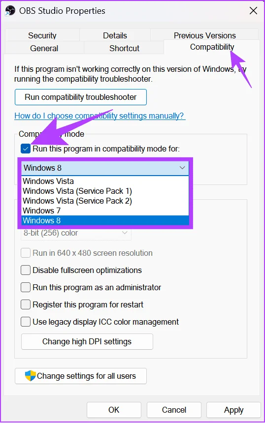 12 façons de réparer OBS continue de planter sous Windows