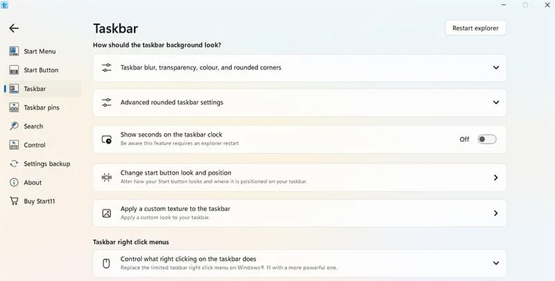7 cosas que Start11 hace mejor que la barra de tareas de Windows 11
