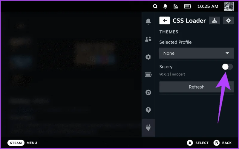 Comment changer de thème sur Steam Deck