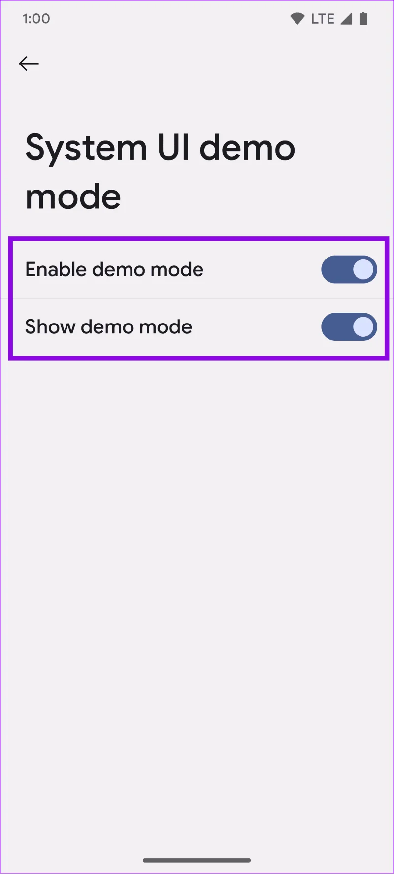 Wat is de demomodus op Android en hoe u deze kunt inschakelen