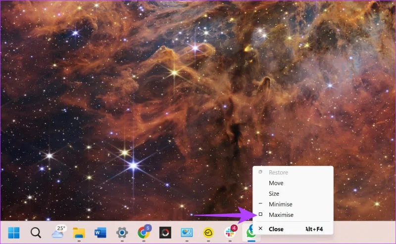 6 formas de recuperar una ventana fuera de la pantalla en Windows