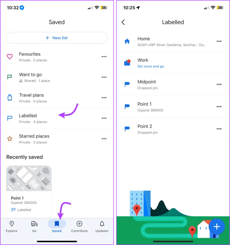Come trovare il punto a metà strada su Google Maps
