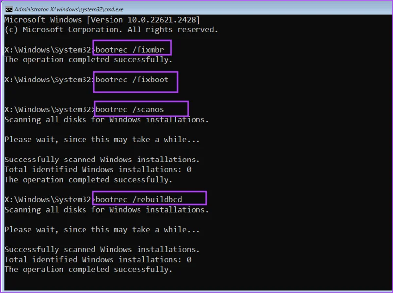 Top 7 oplossingen voor 'Foutcode 0xc0000001' in Windows 10 en 11