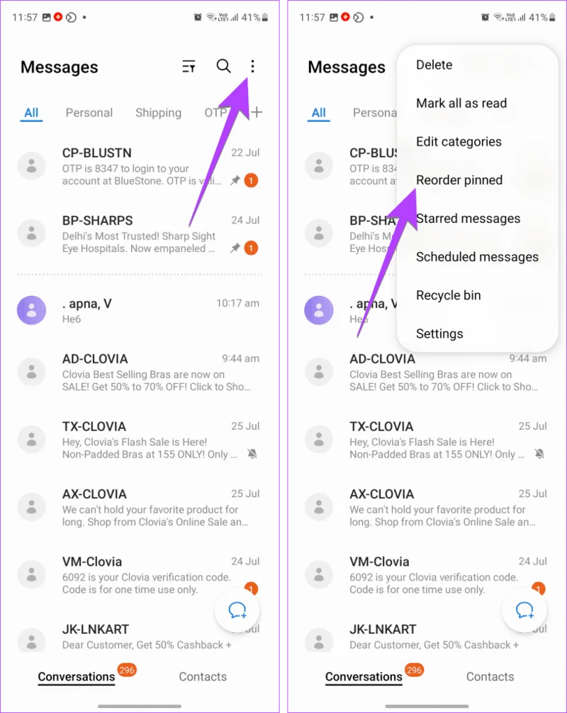 Top 16 Samsung-sms-instellingen die u moet kennen