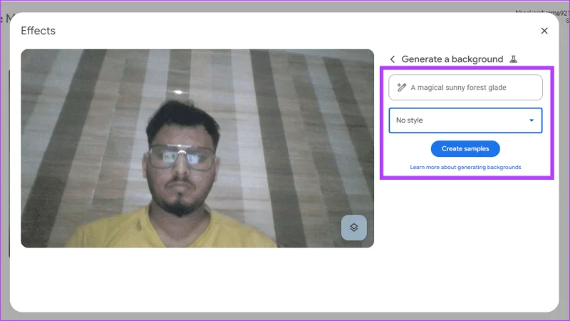Hoe u Google Meet-achtergrond kunt genereren met Gemini AI